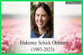 Blakeney Schick Obituary, What Happened To Blakeney Schick? How Did Blakeney Schick Die?